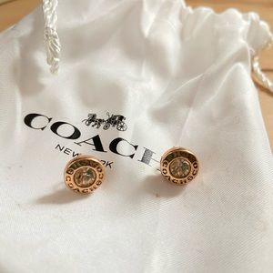 Coach earrings